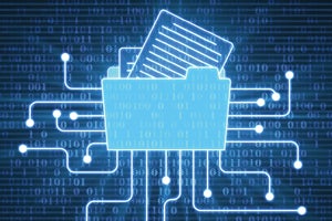 papers in file folder