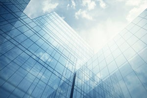 glass office building