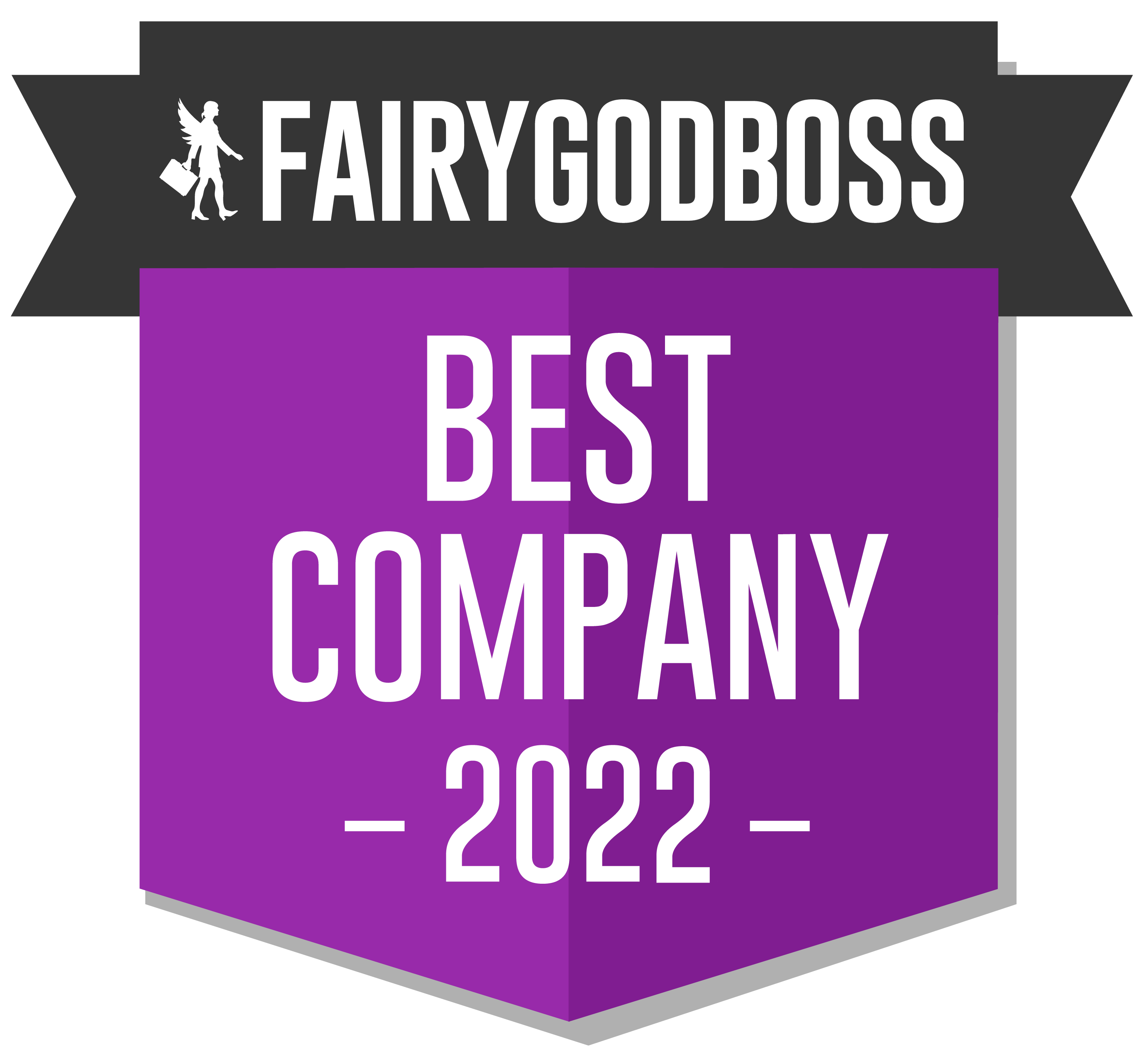 Fairygodboss 2022 Best Company logo