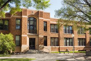 School building exterior