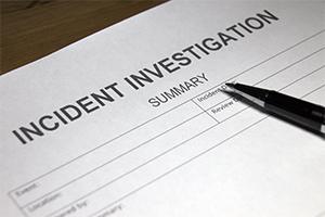 Incident investigation form 