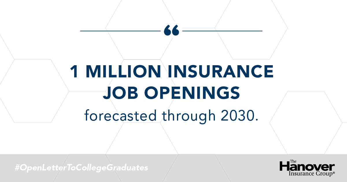 1 million insurance job openings forecasted through 2030