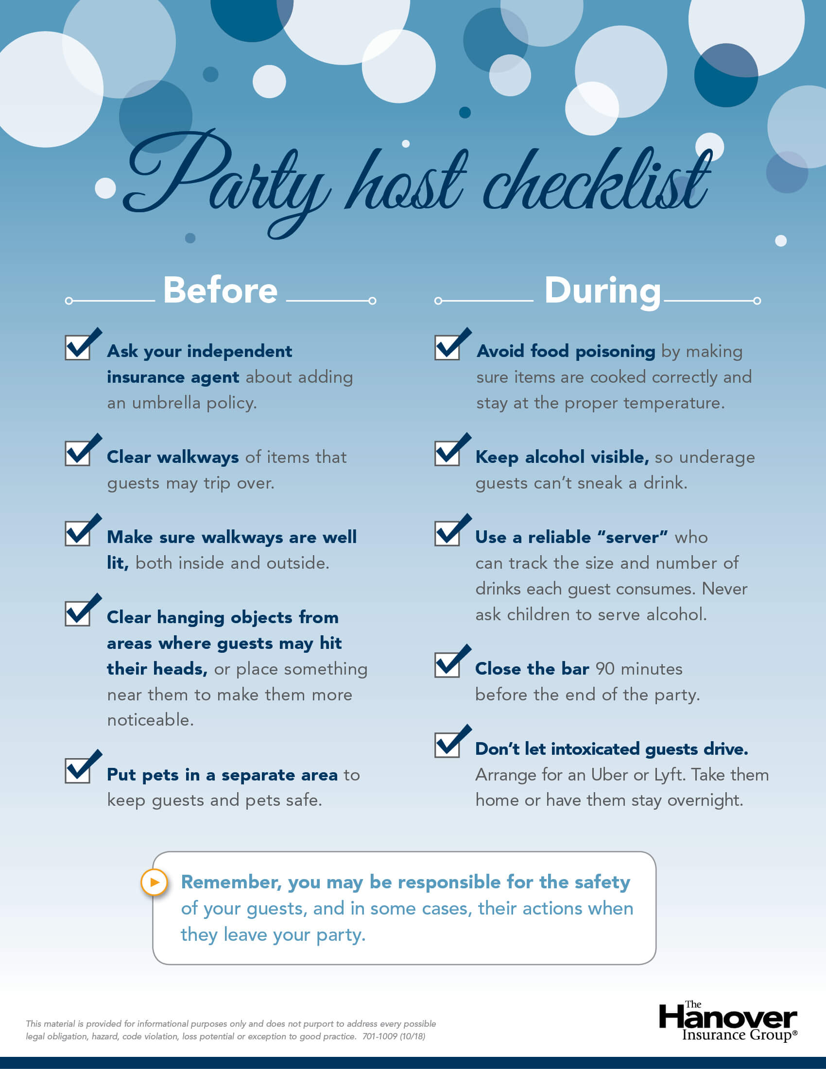 How to Host a Party! 