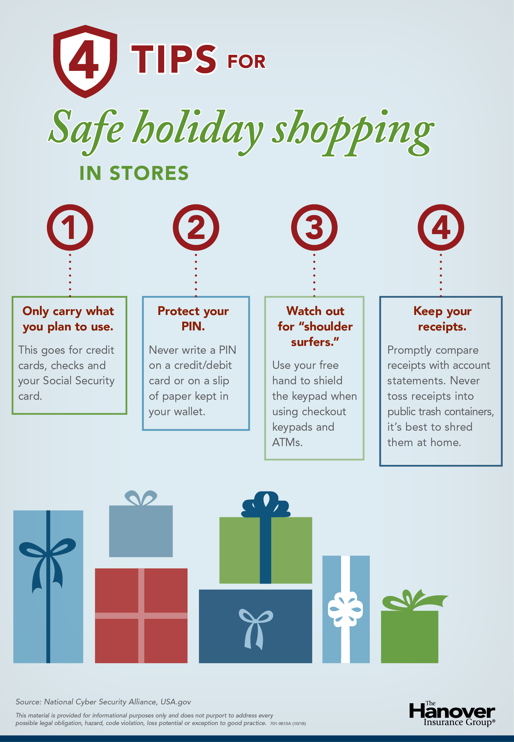 Helpful shopping safety tips to keep you protected