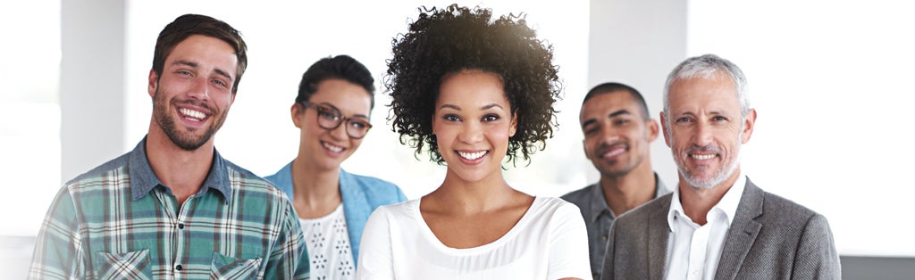 group of diverse business people