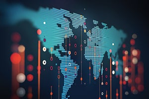 Digital global map