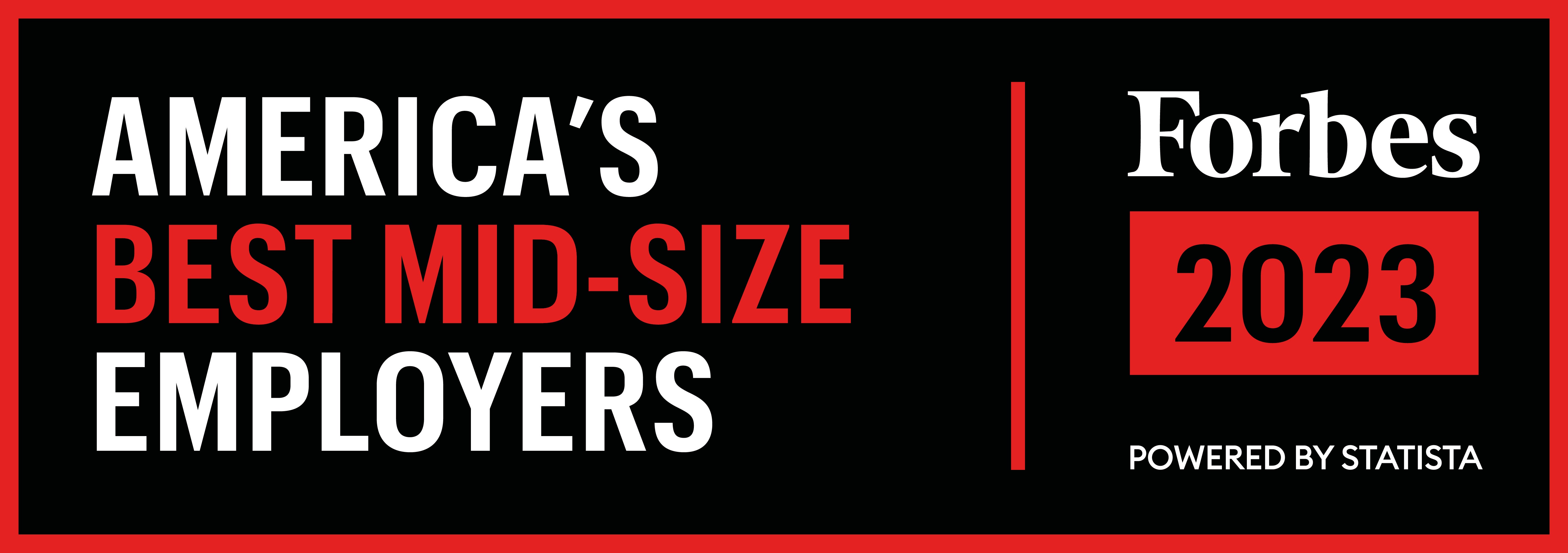 America's Best Midsize Employers Forbes 2022