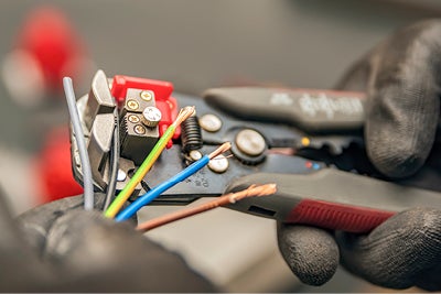 Overhead view of a bulldozer on a job site 