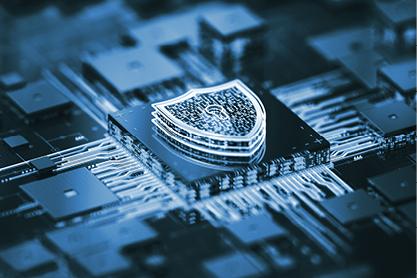 Graphic of cyber badge