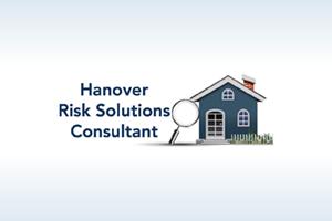 Hanover Risk Solutions consultant gradient blue logo