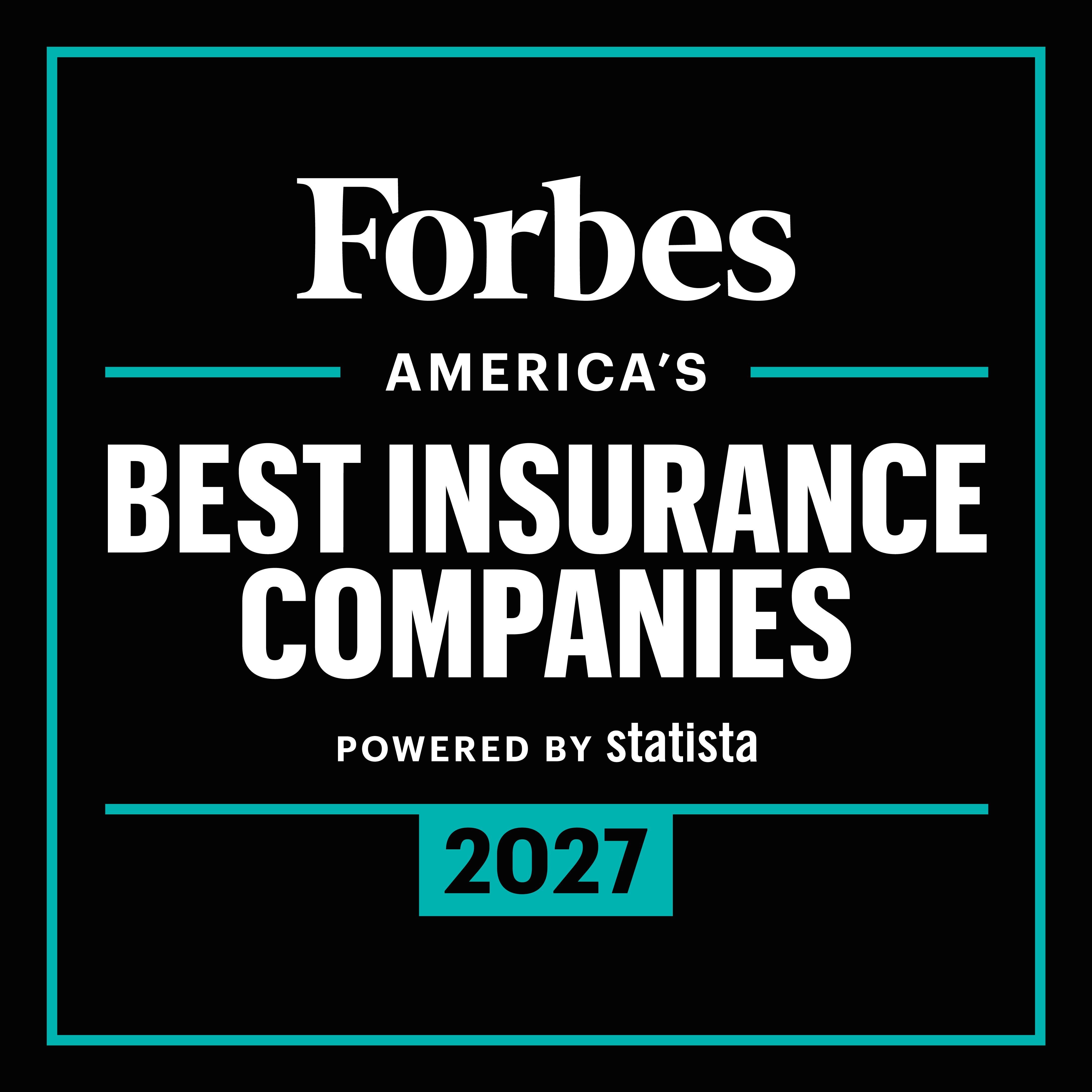 Forbes America's Best Insurance Companies 2027