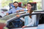 Couple with car