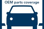 OEM parts coverage graphic