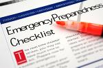 Emergency preparations check list