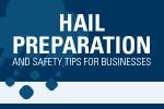 Preview image of hail preparation and safety tips for businesses