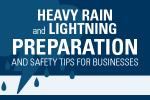 Preview image of rain and lightning preparation and safety tips for businesses