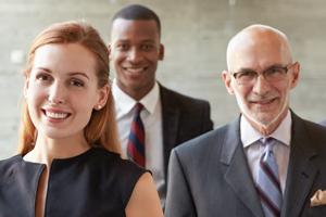 group of diverse business people