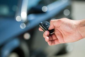 engaging car alarm