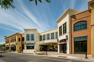 mixed commercial retail building