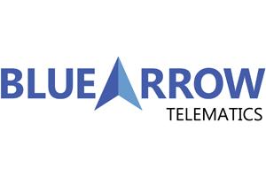 blue arrow telematics logo